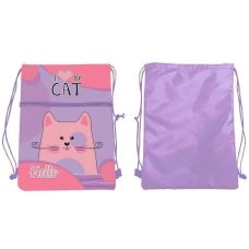 Сумка-мішок для взуття та одягу для дівчинки KIDIS “Funny cats“ 41*31,5см 14068 Сумка для змінного взуття, зміни Сумка-мішок для взуття та одягу для дівчинки KIDIS “Funny cats“ 41*31,5см 14068 Сумка для змінного взуття, зміни