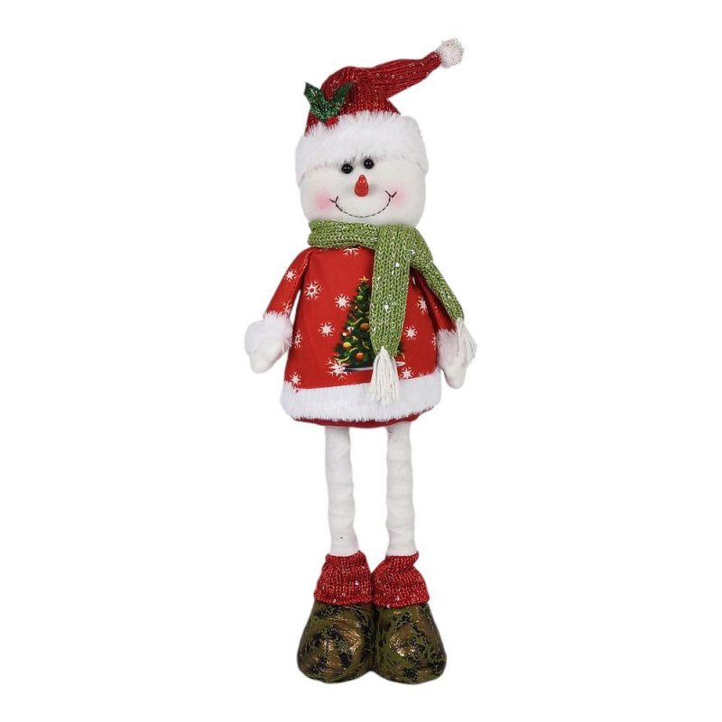 Іграшка м“яка з висувними ніжками 47-63см “Сніговик“ 2 види 92163 Snowman