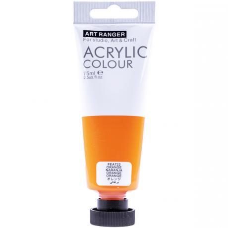 Краска акриловая Art Ranger Acrylic 722 «Orange» 75мл Краска акриловая Art Ranger Acrylic 722 “Orange“ 75мл