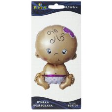 Кулька фольгована Pelican, пупс дівчинка, 78 см, 835706 Кулька фольгована Pelican, пупс дівчинка, 78 см, 835706