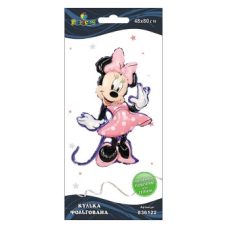 Кулька фольгована Pelican, minnie mouse з рожевим бантом, 80 см, 836122
