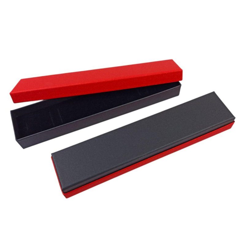 Подарункова коробка ювелірна, 4,5х20х2,5см, червона J00634 red Подарункова коробка ювелірна, 4,5х20х2,5см, червона J00634 red