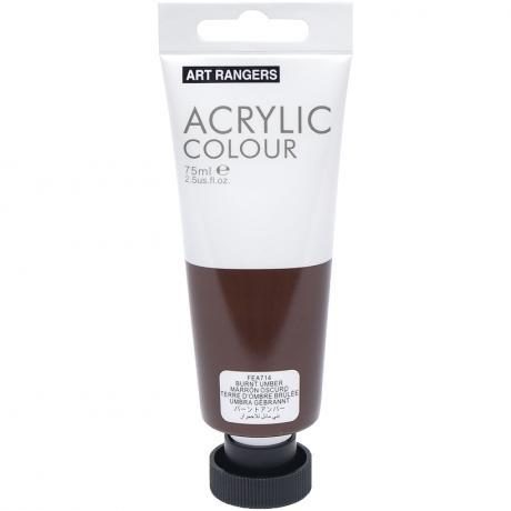 Краска акриловая «Art Ranger» Acrylic 714 «Burnt umber» 75мл Краска акриловая “Art Ranger“ Acrylic 714 “Burnt umber“ 75мл
