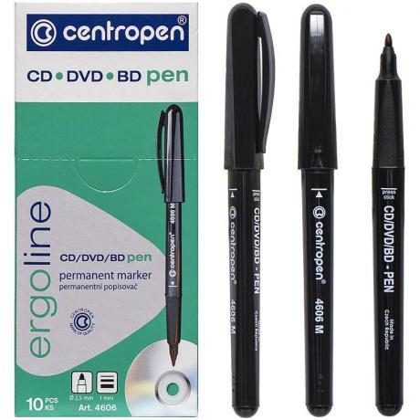 Маркер «Centropen» CD-Pen 1 мм Маркер “Centropen“ CD-Pen 1 мм