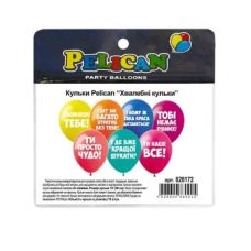 Шарики Pelican 12“(30сm) “Хвалебные шарики“ 10шт Pelican 828172 Шарики Pelican 12“(30сm) “Хвалебные шарики“ 10шт Pelican 828172