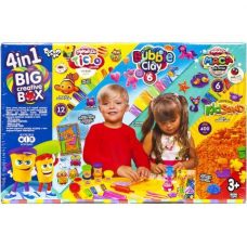 Набір для творчості “4в1 BIG CREATIVE BOX“ укр, BCRB-0O1-01U Набір для творчості “4в1 BIG CREATIVE BOX“ укр, BCRB-0O1-01U