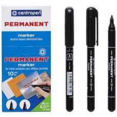Перманентний маркер “Centropen“ чорний (1 мм) тонкий центропен на спиртовій основі Перманентний маркер “Centropen“ чорний (1 мм) тонкий центропен на спиртовій основі
