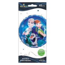 Кулька фольгована Pelican, Холодне серце Frozen Fever, 45см, 835158 Кулька фольгована Pelican, Холодне серце Frozen Fever, 45см, 835158