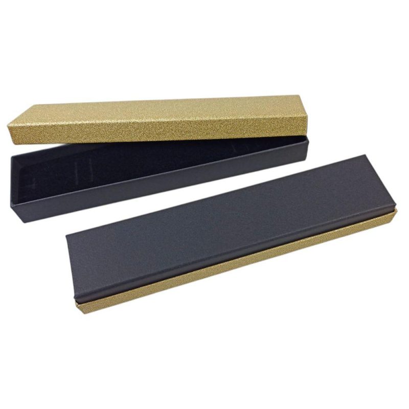 Подарункова коробка ювелірна, 4,5 х 20 х 2,5см, золото J00634 gold