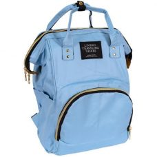 Сумка-рюкзак для мам та тат MOM“S BAG блакитна Сумка-рюкзак для мам та тат MOM“S BAG блакитна