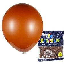 Шарики воздушные Pelican 12“ (30 см) пастель коричневый 50шт/уп 1250-836 Шарики воздушные Pelican 12“ (30 см) пастель коричневый 50шт/уп 1250-836