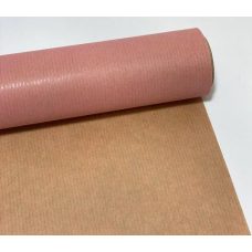 Папір пакувальний крафт двосторонній 0,7 х 7м Рожевий Unison Пт 475.33