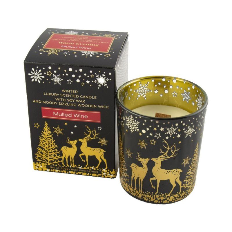 Свічка ароматична «MULLED WINE Warm Evening» 82181 Свічка ароматична “MULLED WINE Warm Evening“ 82181