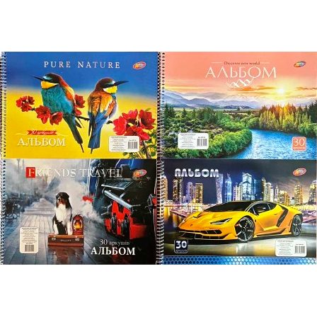 Альбом для рисования на спирали «Колорит-Тон» 30 листов/100 гр АПР-30 Альбом для рисования на спирали “Колорит-Тон“ 30 листов/100 гр АПР-30