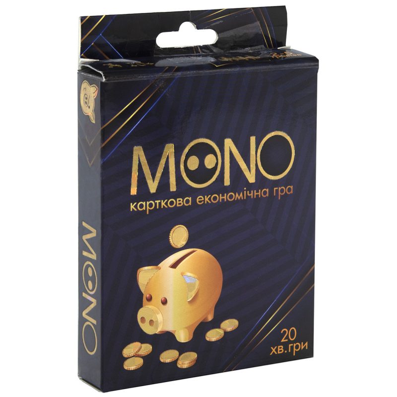 Карточная игра Strateg MONO на украинском языке 30569