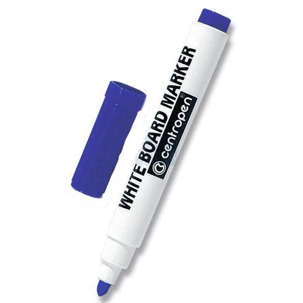 Маркер для сухостираємої дошки «Centropen» Whiteboard круглий Синій 8559 Маркер для сухостираємої дошки “Centropen“ Whiteboard круглий Синій 8559
