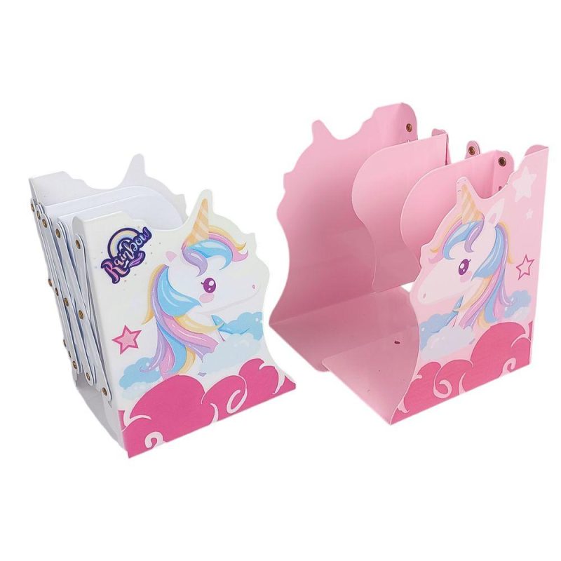Підставка-тримач для книг металева “Unicorn“ 20,8х18,8см, mix Unison Q66-12-B