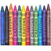 Воскові олівці 12 кольорів CRAYONS 2688A Воскові олівці 12 кольорів CRAYONS 2688A