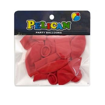 Шарики 10“ (26см) пастель красный, 10 шт/уп Красный Pelican 811015 Шарики 10“ (26см) пастель красный, 10 шт/уп Красный Pelican 811015
