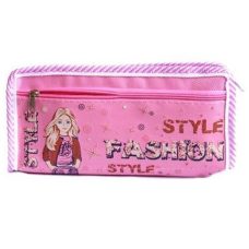 Пенал-сумочка 1 відділення + кишеня на змійці “Fashion style“ Kidis 8910 Рожевий