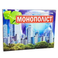 Настольная игра Strateg Монополист на украинском языке 508 Настольная игра Strateg Монополист на украинском языке 508