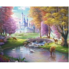 Картина за номерами “Райдужний Палац“ 40*50см 3504/73504