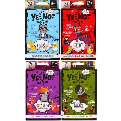Карткова гра «YENOT ДаНетки» укр YEN-01-01U Карткова гра “YENOT ДаНетки“ укр YEN-01-01U