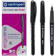 Маркер “Centropen“ CD-Liner чорний (0,6 мм)