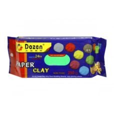 Паста для моделювання PLC-250G зелена 250 гр (сохне на повітрі, не вимагає випалу)