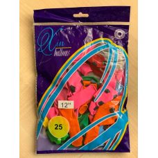 Шарики воздушные Balloons 12“ (30 см) “Футбол“ 25 шт/уп 1225-102
