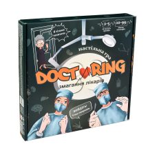 Настільна гра Strateg Doctoring - змагання лікарів українською мовою 30916