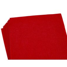 Фетр hard 170GSM 1,2мм Червоний (10шт) А4 HQ170-001