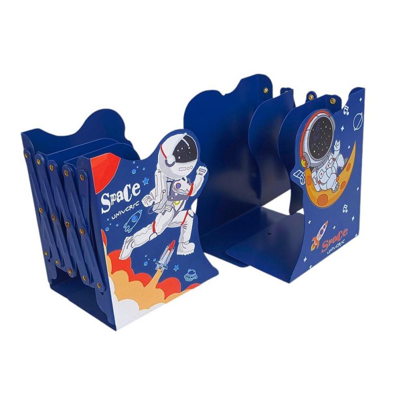 Підставка-тримач для книг металева «Spaceman» 20,8 х18, 8см, mix Unison Q666-708-B Підставка-тримач для книг металева “Spaceman“ 20,8 х18, 8см, mix Unison Q666-708-B