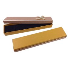 Подарункова коробка ювелірна, 4,5 х 20 х 2,5см, золота J00320 gold
