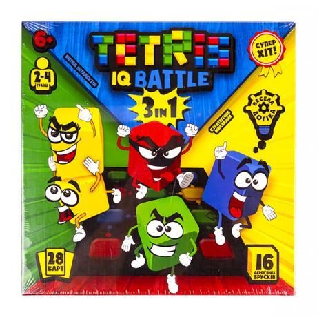 Настольная развлекательная игра «Tetris IQ battle 3in1» УКР G-TIB-02U Настольная развлекательная игра “Tetris IQ battle 3in1“ УКР G-TIB-02U