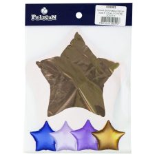 Кулька фольгована PELICAN зірка 5“ (12см) Рожеве Золото (5шт)