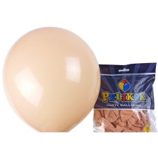 Кульки круглі Pelikuk 13“ (33 см) пастель латте 50шт/уп 1350C-110