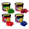 Слайм Strateg Dark slime с декором на украинском языке 71829