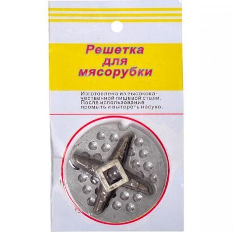 Решетка и нож для мясорубки на блистере Решетка и нож для мясорубки на блистере