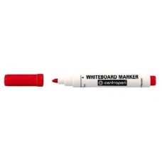 Маркер для сухостираемой доски “Centropen“ Whiteboard круглый Красный 8559 Маркер для сухостираемой доски “Centropen“ Whiteboard круглый Красный 8559