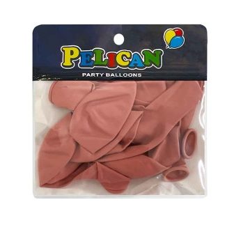 Шарики 10“ (26см) винтажный розовый антик, 10 шт/уп Розовый Pelican 811071 Шарики 10“ (26см) винтажный розовый антик, 10 шт/уп Розовый Pelican 811071