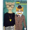 Блокнот для нотаток В5, бічна пружина, 80 листів офсет, клітка «Серія Hipster», обкладинка м“яка Ц355036У Блокнот для нотаток В5, бічна пружина, 80 листів офсет, клітка “Серія Hipster“, обкладинка м“яка Ц355036У