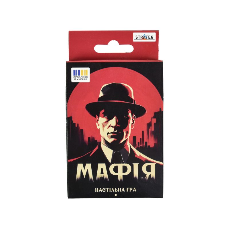 Настільна гра Stateg Мафія розважальна українською мовою 30525 Настільна гра Stateg Мафія розважальна українською мовою 30525