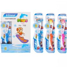 Зубные щетки детские “Vinsa Soft“дельфин, с 3-х лет Зубные щетки детские “Vinsa Soft“дельфин, с 3-х лет
