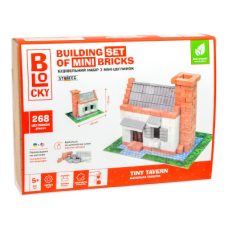 Конструктор з міні-цеглинок BLOCKY 268ел МАЛЕНЬКА ТАВЕРНА Strateg 31006 Будівельний набір для творчості Конструктор з міні-цеглинок BLOCKY 268ел МАЛЕНЬКА ТАВЕРНА Strateg 31006 Будівельний набір для творчості