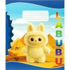 Зошит 18 аркушів клітинка «Labubu» Зошит 18 аркушів клітинка “Labubu“
