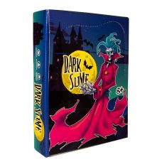 Слайм Strateg Dark slime с декором на украинском языке 71829