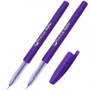 Ручка шариковая масляная 0,7мм «Face Pen» RADIUS фиолетовая Ручка шариковая масляная 0,7мм “Face Pen“ RADIUS фиолетовая