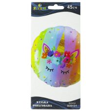 Кулька фольгована Pelican, Єдиноріг, 45 см, 835131 Кулька фольгована Pelican, Єдиноріг, 45 см, 835131