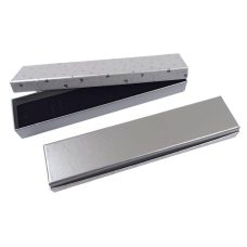 Подарункова коробка ювелірна, 4,5 х 20 х 2,5см, срібло J00322 silver